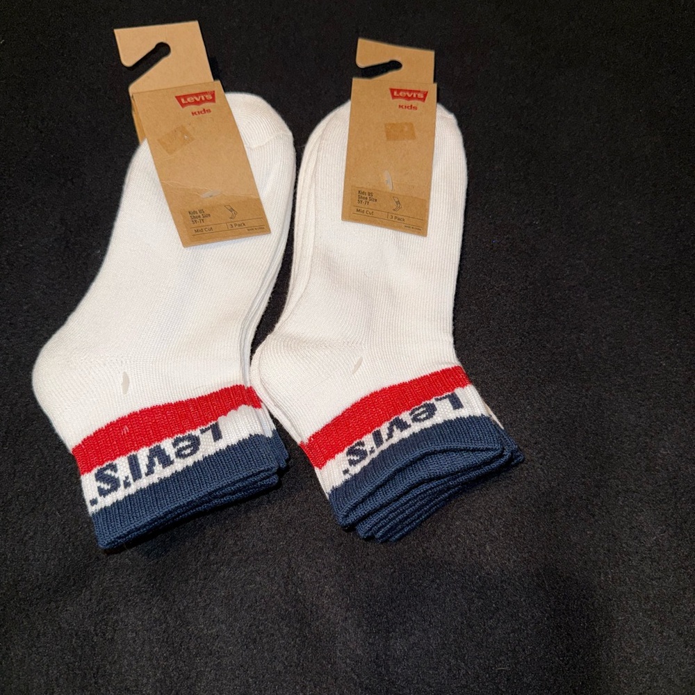 2- 3 Pack Boys XL Socks